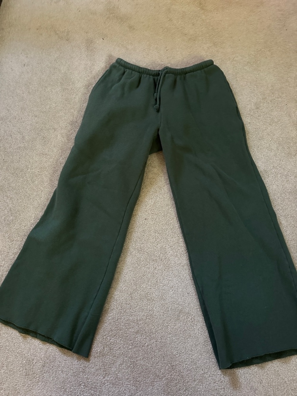 Wild Fable Dark Green Wide Leg Women’s Sweatpants - Size Medium